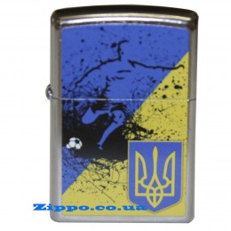 Купить - Зажигалка Zippo 207USF Ukraine Soccer Flag